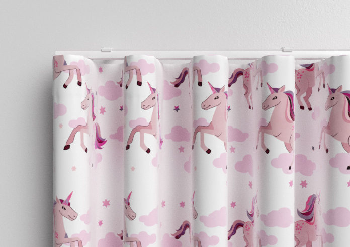 Unicorn Magic, Pink - Made to Measure Curtains - Image 13